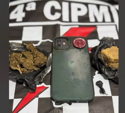 Imagem da notícia Tráfico de drogas: Suspeito tenta escapar pulando muros, mas é capturado pela Força Tática em Chapadão do Sul